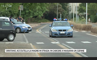 oristano accoltella la madre in strada in carcere a massama un 32enne