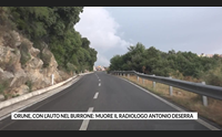 orune con l auto nel burrone muore il radiologo antonio deserra