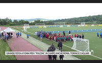 grande festa a fonni per i pulcini in campo anche roma torino e cagliari