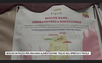 biologi in piazza per una sana alimentazione taglio agli sprechi a tavola