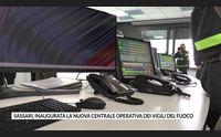sassari inaugurata la nuova centrale operativa dei vigili del fuoco