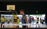 ivan zaytsev al volley camp di sassari ecco lo zar della pallavolo