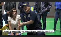 a maracalagonis la polizia locale si forma per la gestione dei tso