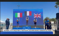 alghero tutti pazzi per il triathlon l azzurra bianca seregni sul podio