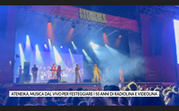 ateneika musica dal vivo per festeggiare i 50 anni di radiolina e videolina