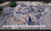 genuri celebra la storia riapre il nuraghe san marco con luci sul nuraghe
