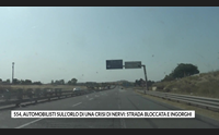 554 automobilisti sull orlo di una crisi di nervi strada bloccata e ingorghi
