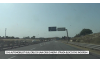 554 automobilisti sull orlo di una crisi di nervi strada bloccata e ingorghi