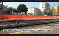 olbia grandi lavori alla stazione dei treni riparte la linea per golfo aranci