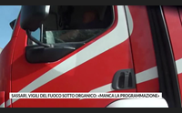 sassari vigili del fuoco sotto organico manca la programmazione