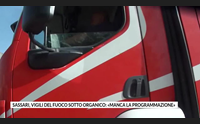 sassari vigili del fuoco sotto organico manca la programmazione