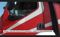sassari vigili del fuoco sotto organico manca la programmazione