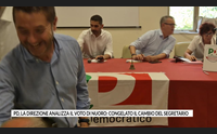 pd la direzione analizza il voto di nuoro congelato il cambio del segretario