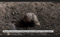 barumini dagli scavi di nuraxi de cresia emergono tesori nuragici