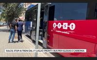 sulcis stop ai treni dal 1 luglio pronti i bus per iglesias e carbonia