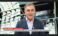 l unione sarda domani in edicola le anticipazioni della redazione