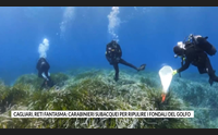 cagliari reti fantasma carabinieri subacquei per ripulire i fondali del golfo