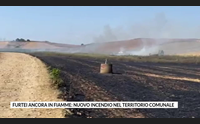 furtei ancora in fiamme nuovo incendio nel territorio comunale