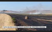 furtei ancora in fiamme nuovo incendio nel territorio comunale