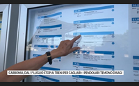 carbonia dal 1 luglio stop ai treni per cagliari i pendolari temono disagi