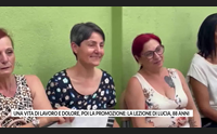 una vita di lavoro e dolore poi la promozione la lezione di lucia 88 anni