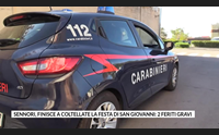 sennori finisce a coltellate la festa di san giovanni 2 feriti gravi
