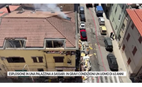 esplosione in una palazzina a sassari in gravi condizioni un uomo di 63 anni