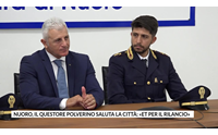 nuoro il questore polverino saluta la citt et per il rilancio