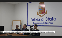 nuoro il questore fortunato marazzita la prevenzione la priorit