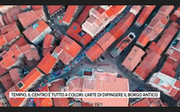 tempio il centro tutto a colori l arte di dipingere il borgo antico