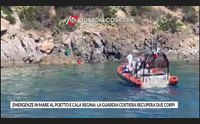 emergenze in mare al poetto e cala regina la guardia costiera recupera due corpi