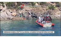 emergenze in mare al poetto e cala regina la guardia costiera recupera due corpi