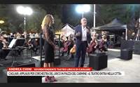 cagliari applausi per l orchestra del lirico in piazza del carmine il teatro entra nella citt