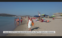 cagliari divieto di balneazione revocato al poetto firmata l ordinanza