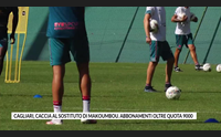 cagliari caccia al sostituto di makoumbou abbonamenti oltre quota 9000