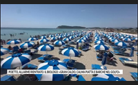poetto allarme rientrato il biologo gran caldo calma piatta e barche nel golfo
