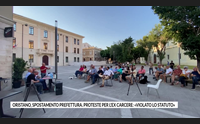 oristano spostamento prefettura proteste per l ex carcere violato lo statuto