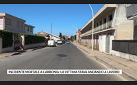 incidente mortale a carbonia la vittima stava andando a lavoro