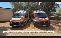 monti operativa la nuova postazione del 118 per le emergenze in gallura