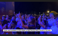 olbia rds summer al molo brin lo spettacolo della musica italiana