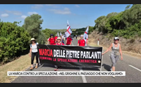 la marcia contro la speculazione nel grighine il paesaggio che non vogliamo