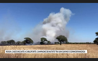 roghi case evacuate a carloforte campagne devastate tra san gavino e gonnosfanadiga