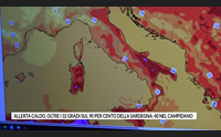 allerta caldo oltre i 32 gradi sul 90 per cento della sardegna 40 nel campidano