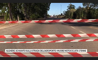 alghero schianto sulla strada dell aeroporto muore motociclista 17enne