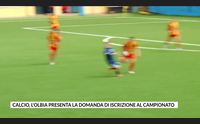 calcio l olbia presenta la domanda di iscrizione al campionato
