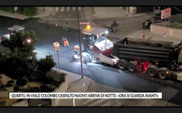 quartu in viale colombo l asfalto nuovo arriva di notte ora si guarda avanti