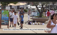 estate 2025 il maestrale protagonista nell ultimo weekend di luglio