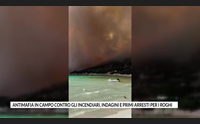 antimafia in campo contro gli incendiari indagini e primi arresti per i roghi