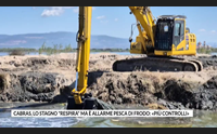 cabras lo stagno respira ma allarme pesca di frodo pi controlli