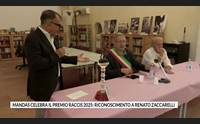 mandas celebra il premio raccis 2025 riconoscimento a renato zaccarelli